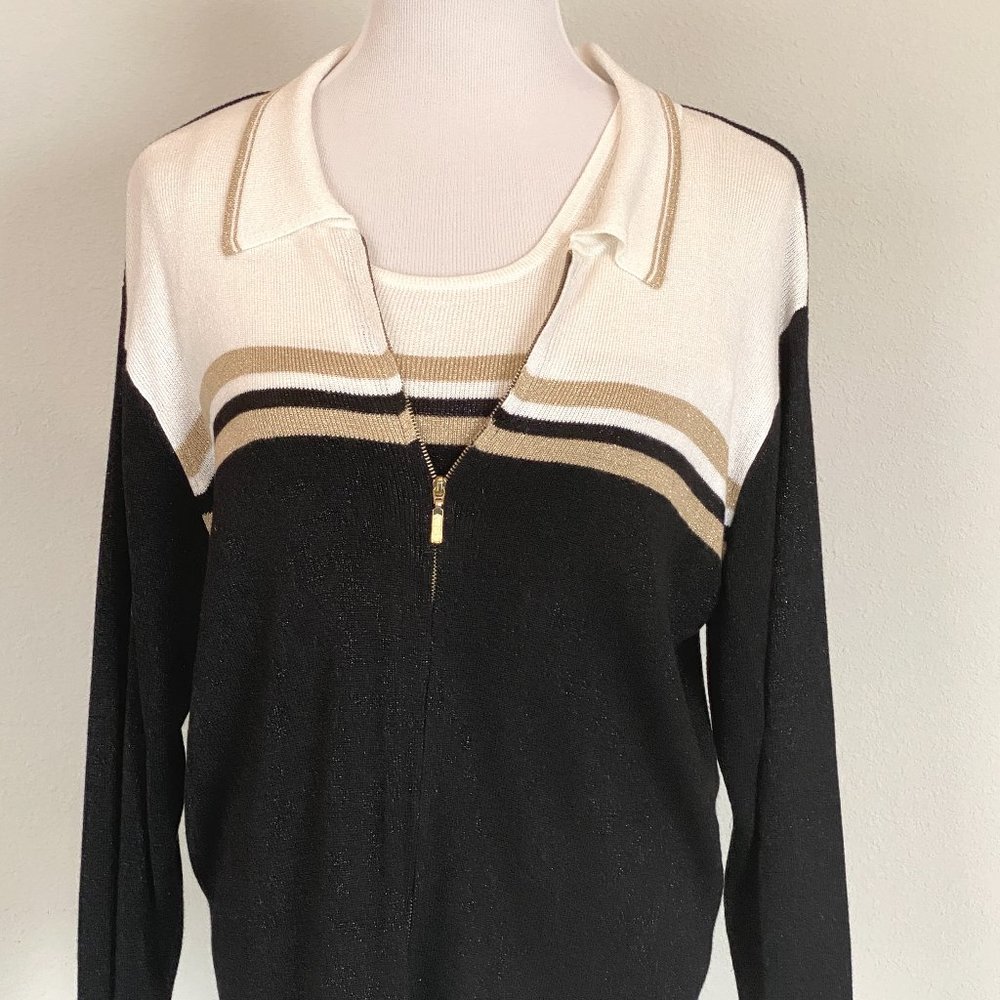 Gardy Cardigan & Tank Set ~ Large